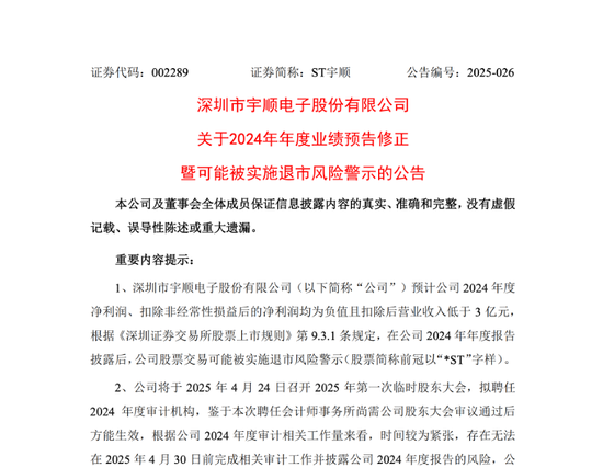 创牛配资 业绩变脸将“戴帽”，公司紧急筹划重组