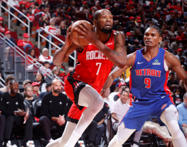 富裕配 杜兰特沮丧离场! 替补席训话一幕曝光 轰37分仍难求火箭生涯首胜